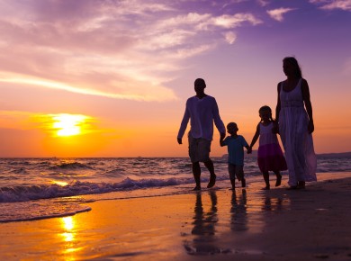 familie-strand