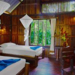 River Room Twin Khao Sok Riverside Cottages