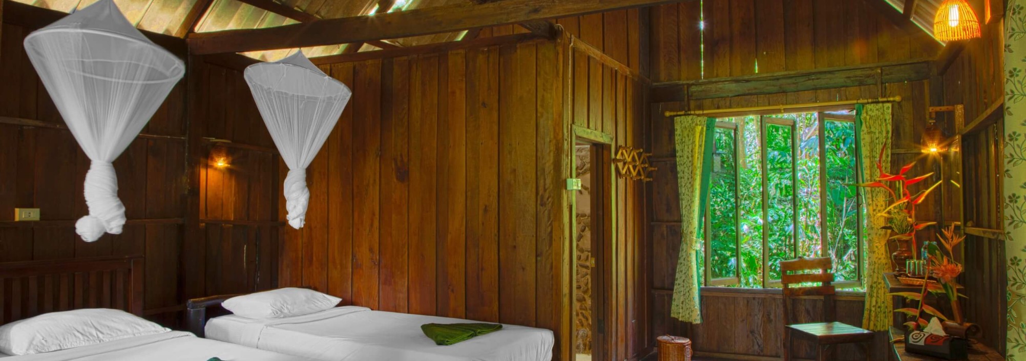 Triple River Room Khao Sok Riverside Cottages