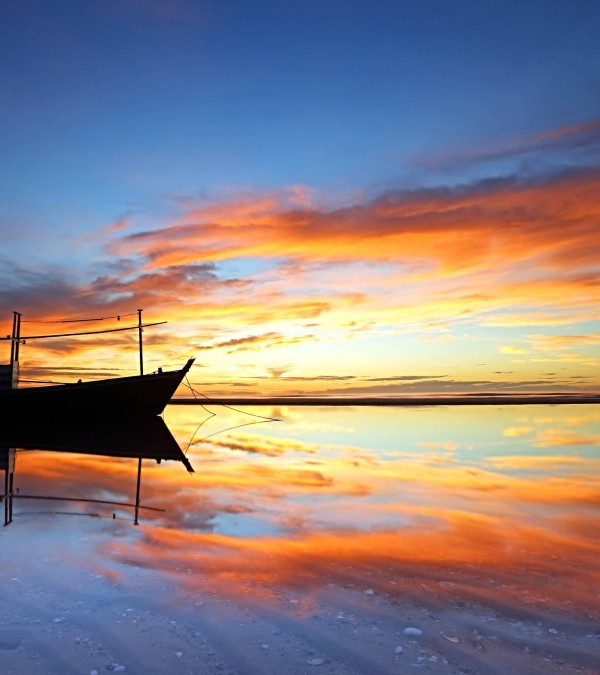 zonsondergang-strand-cha-am-thailand