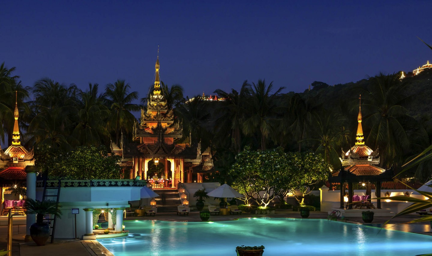 Mandalay Hill Resort - luxe hotel Mandalay - Thailand Travel